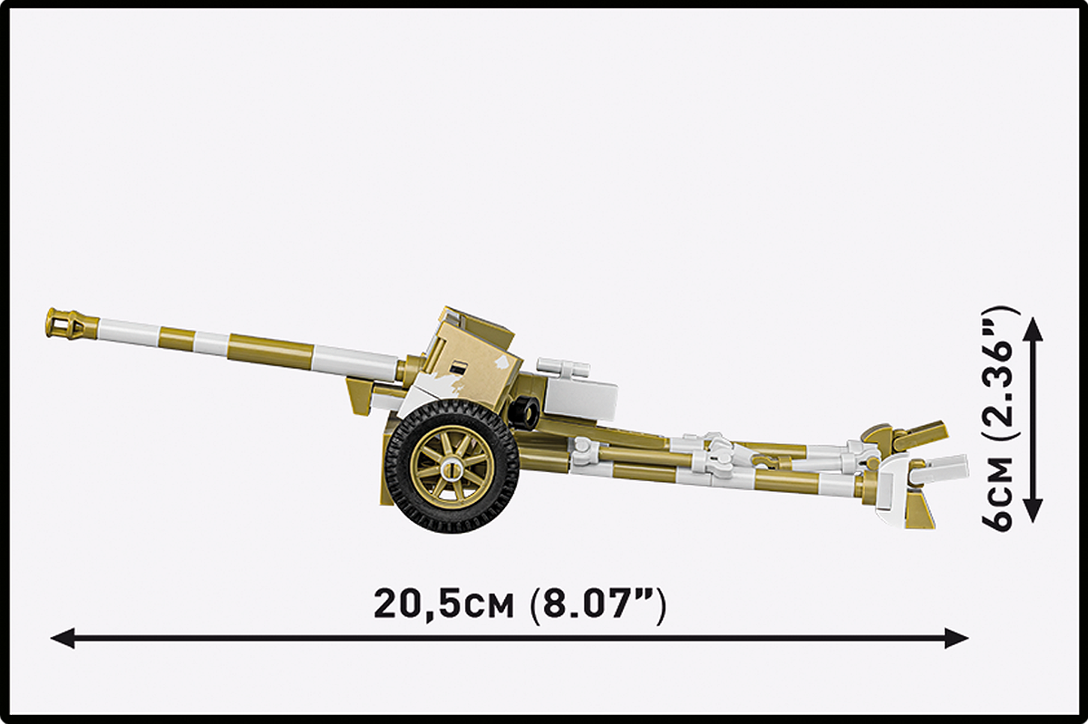 COBI 2682 T-34-85 & 7,5 cm Pak 40 - Limitierte Auflage