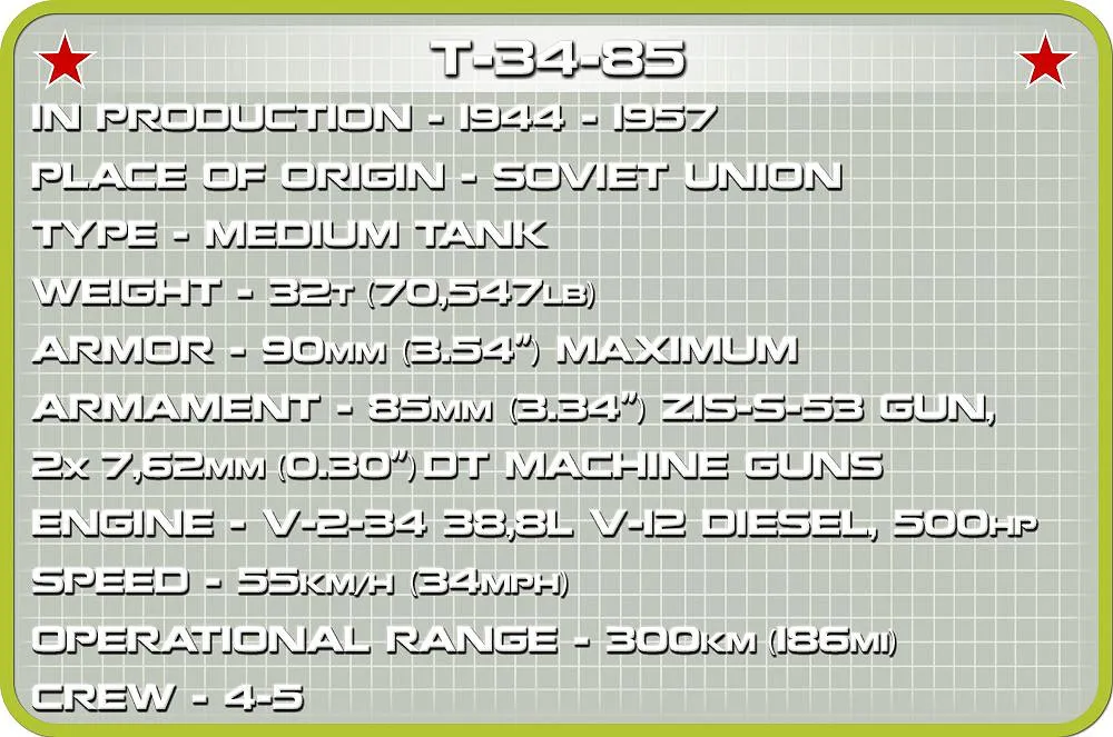 COBI 2702 T-34-85