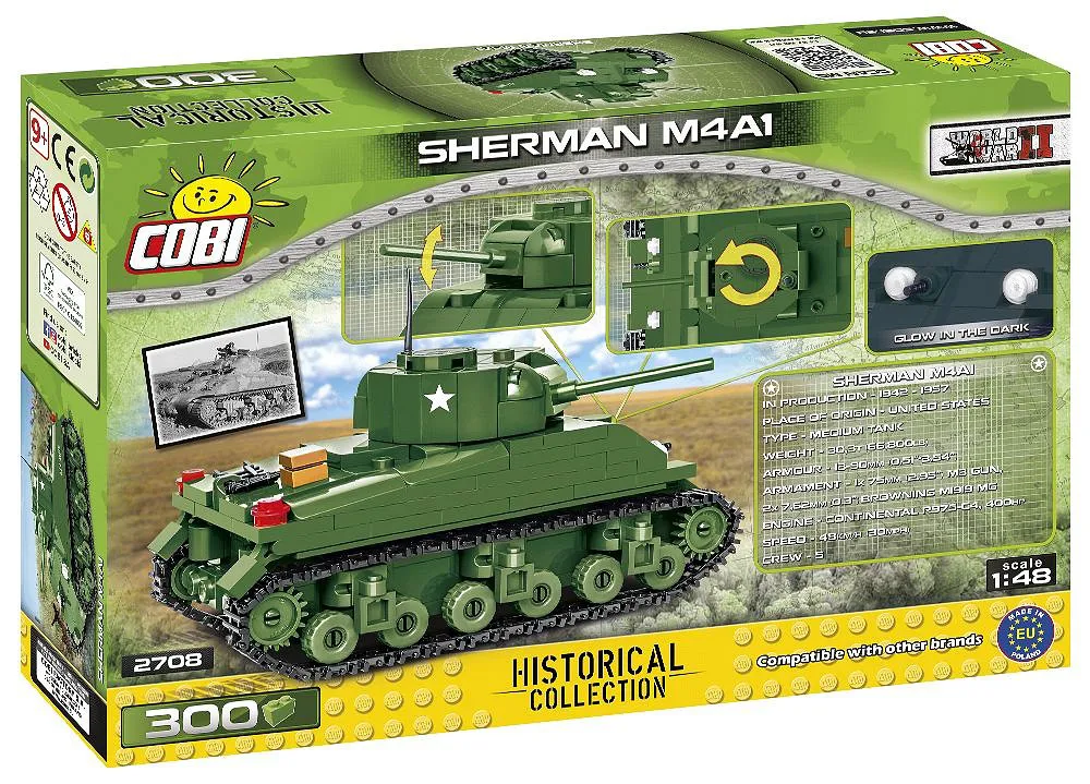 COBI 2708 Sherman M4A1