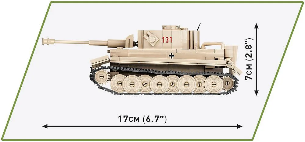 COBI 2710 PzKpfw VI Tiger 131