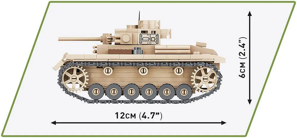 COBI 2712 Panzer III Ausf. J