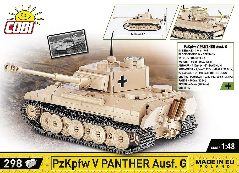 COBI 2713 PzKpfw V Panther Ausf. G