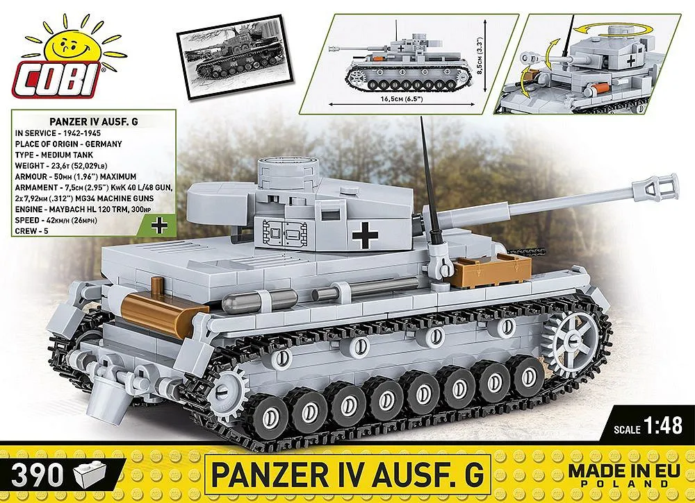 COBI 2714 Panzer IV Ausf.G