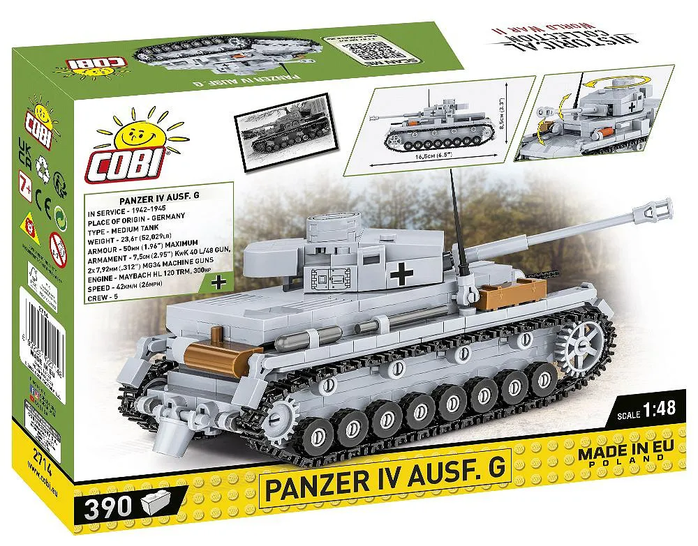 COBI 2714 Panzer IV Ausf.G