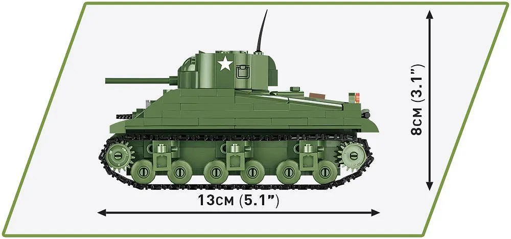 COBI 2715 Sherman M4A1
