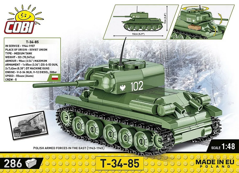 COBI 2716 T-34-85