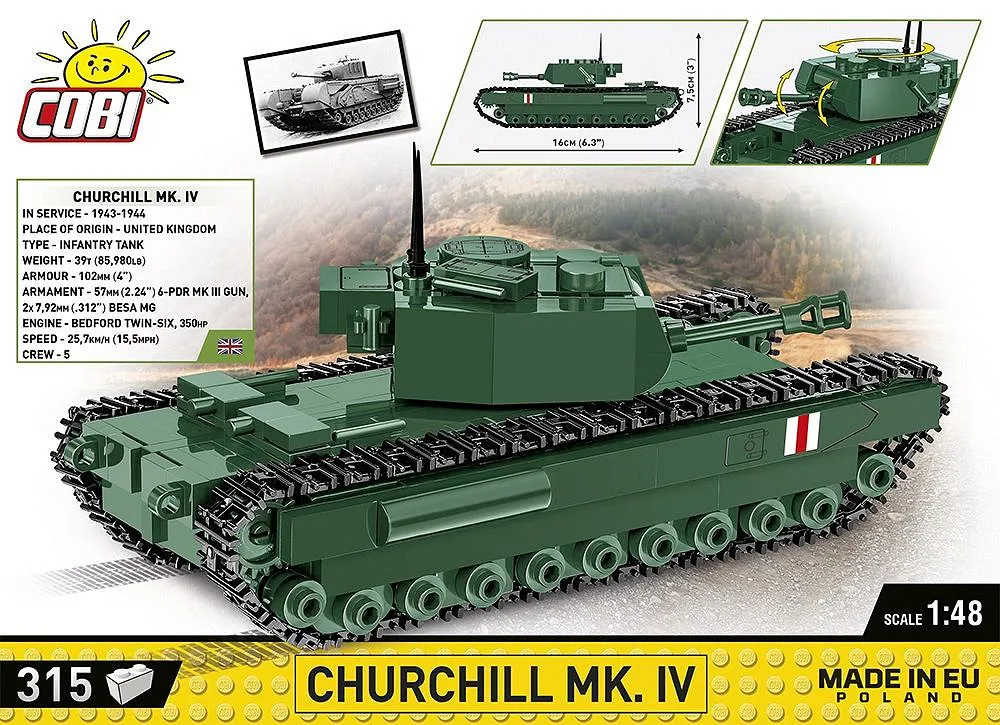 COBI 2717 Churchill Mk. IV