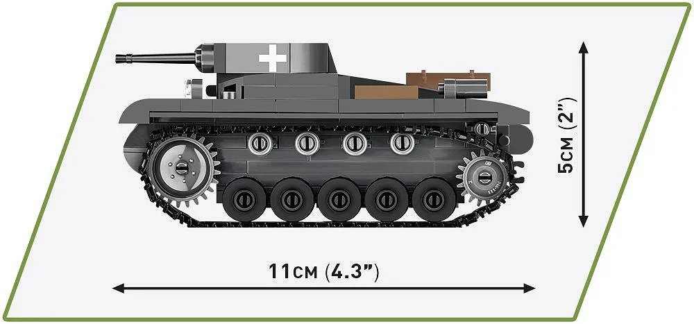 COBI 2718 Panzer II Ausf. A