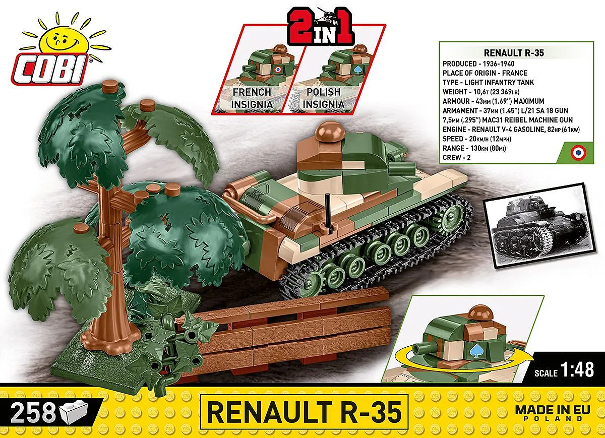COBI 2719 Renault R-35