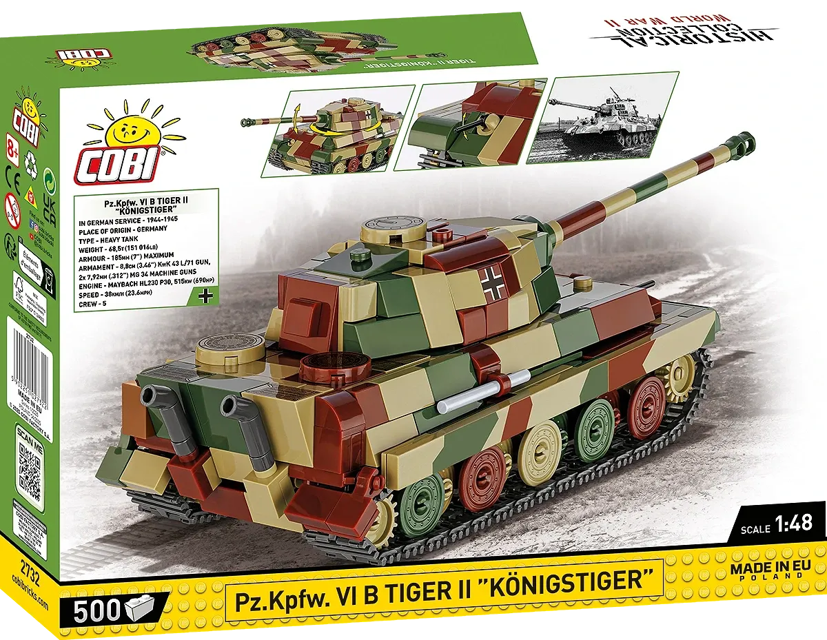 COBI 2732 Pz.Kpfw. VI B Tiger II Königstiger