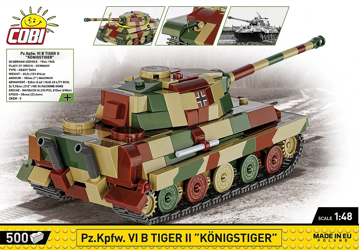 COBI 2732 Pz.Kpfw. VI B Tiger II Königstiger