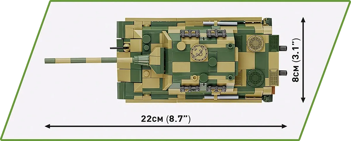COBI 2733 Panzerjäger Tiger Ausf.B Jagdtiger
