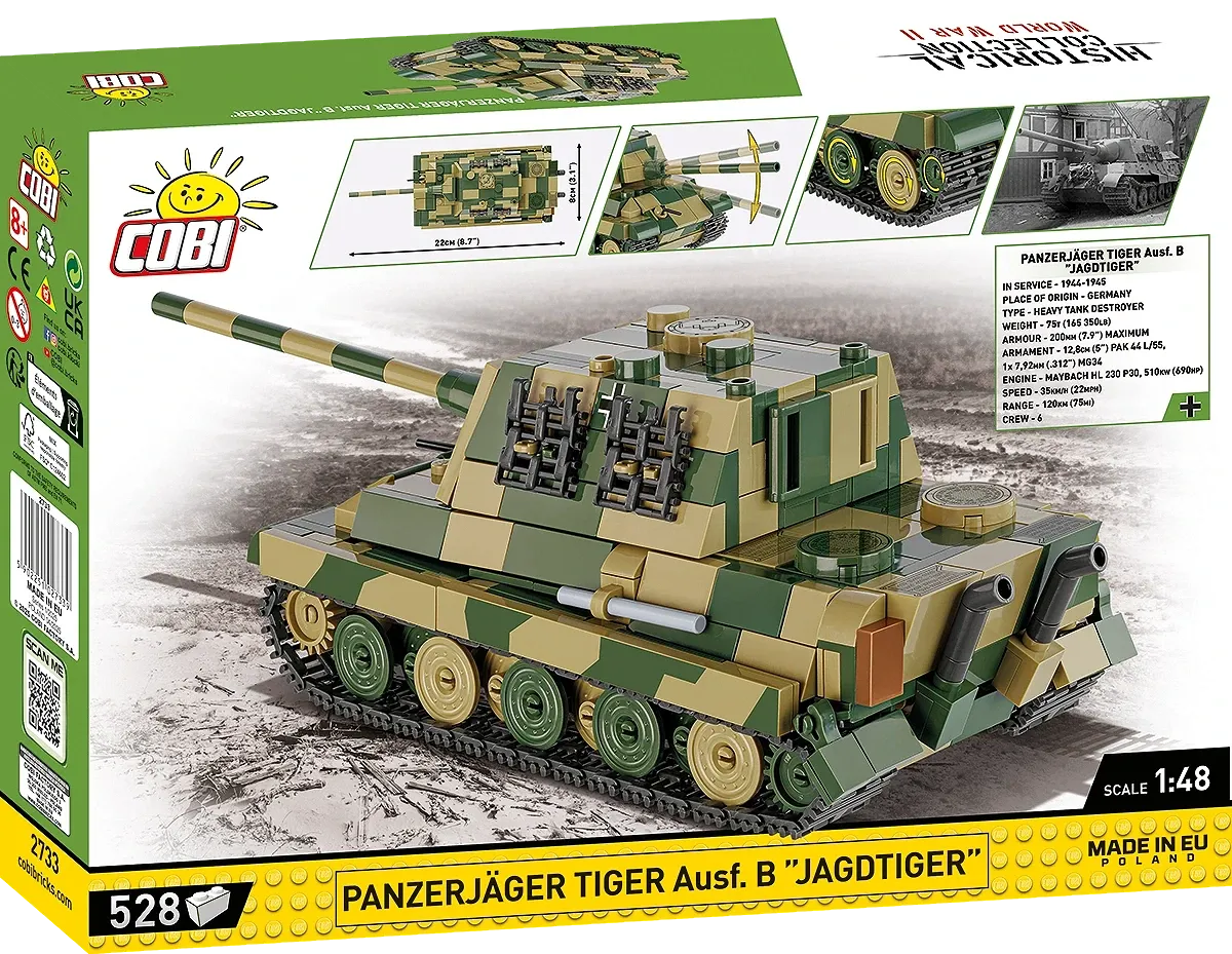 COBI 2733 Panzerjäger Tiger Ausf.B Jagdtiger