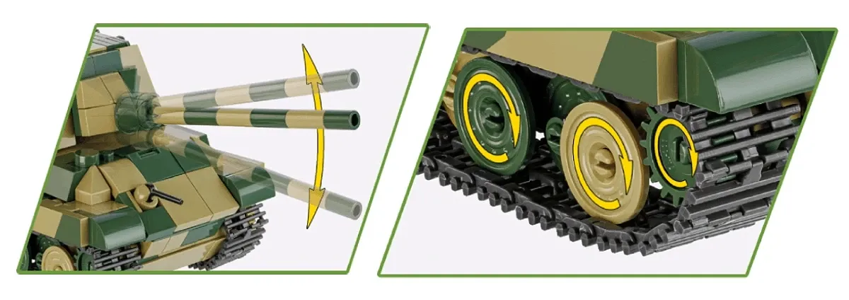 COBI 2733 Panzerjäger Tiger Ausf.B Jagdtiger