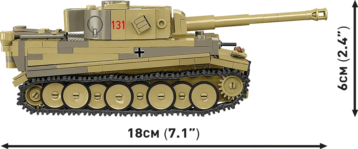COBI 2734 Panzer VI Tiger I no 131
