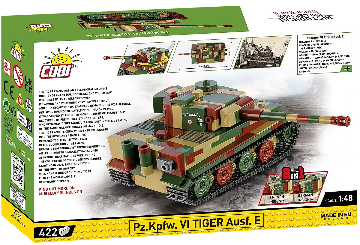 COBI 2735 Pz.Kpfw. VI Tiger Ausf.E