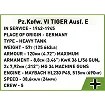 COBI 2735 Pz.Kpfw. VI Tiger Ausf.E