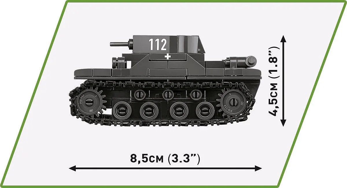 COBI 2740 Renault R35 - Valentine IX - Panzer I