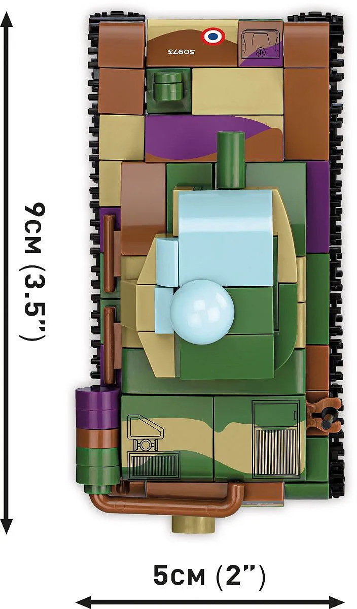 COBI 2740 Renault R35 - Valentine IX - Panzer I