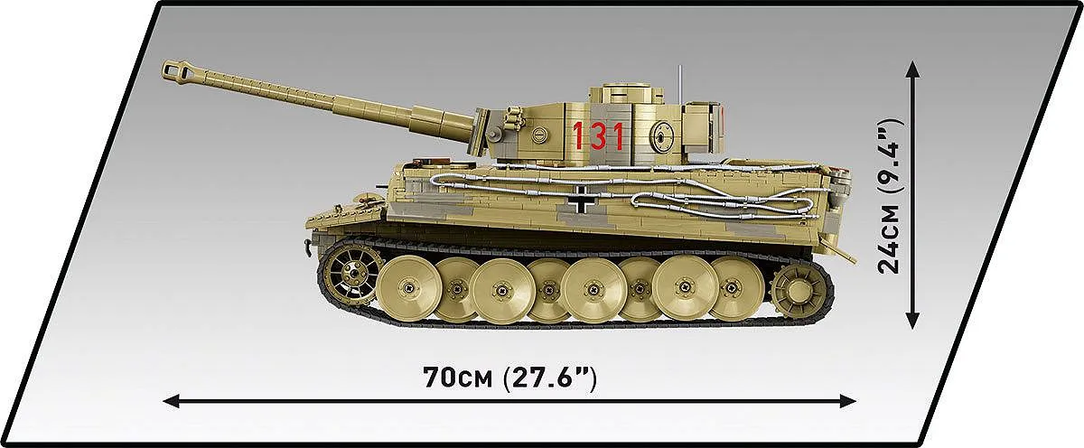 COBI 2801 Panzerkampfwagen VI Tiger "131" - Executive Edition