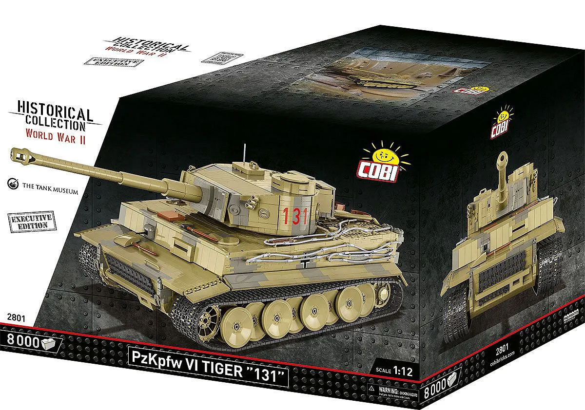 COBI 2801 Panzerkampfwagen VI Tiger "131" - Executive Edition