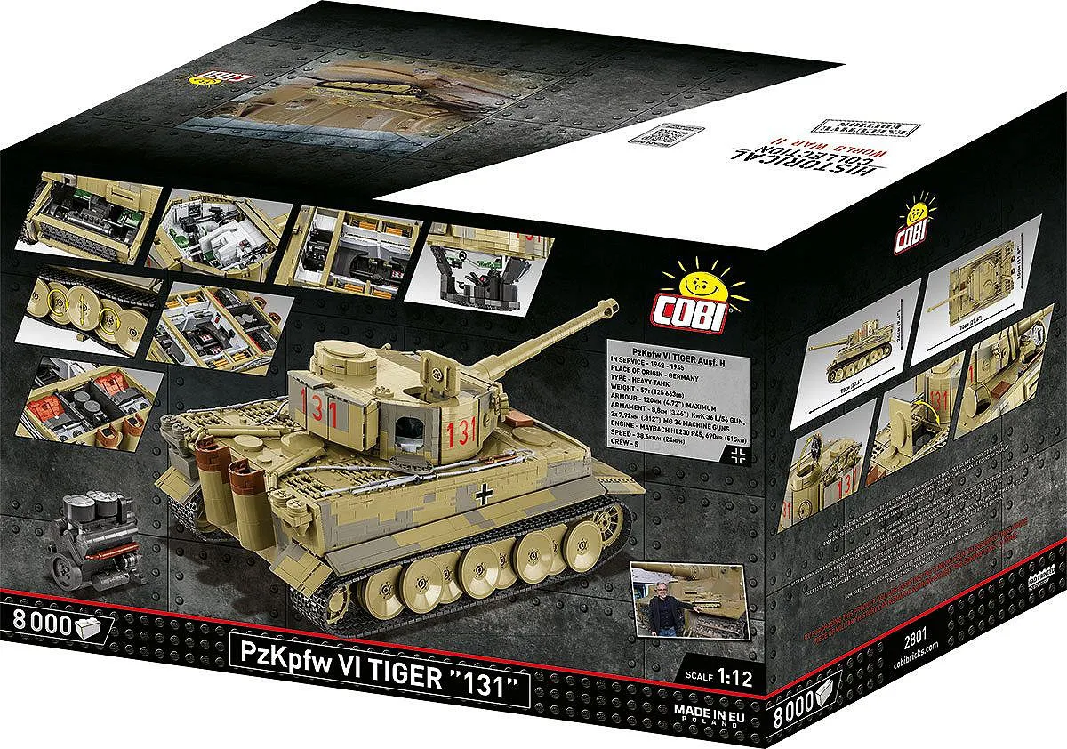 COBI 2801 Panzerkampfwagen VI Tiger "131" - Executive Edition