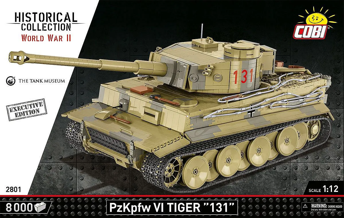 COBI 2801 Panzerkampfwagen VI Tiger "131" - Executive Edition