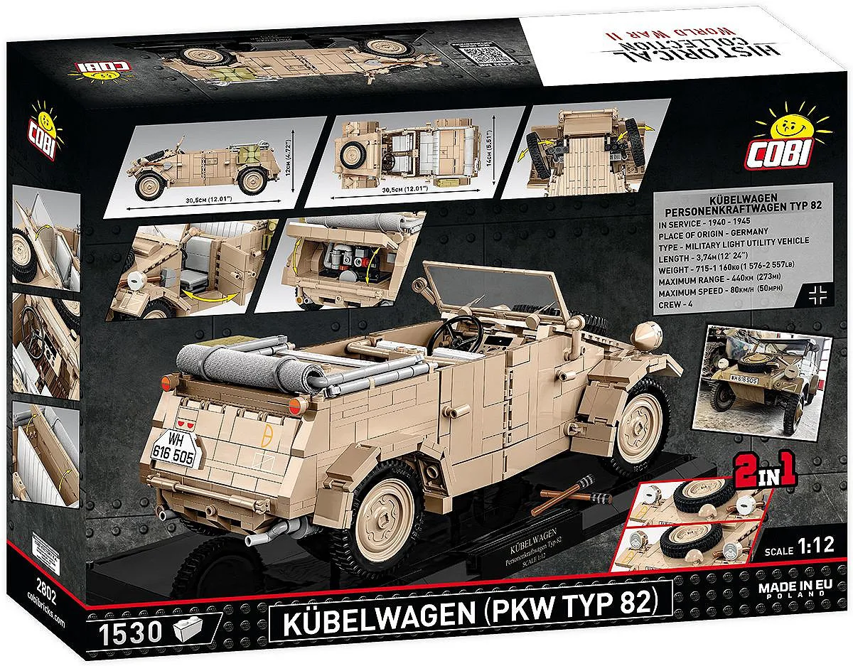 COBI 2802 Kübelwagen (PKW Typ 82) - Executive Edition