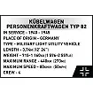 COBI 2802 Kübelwagen (PKW Typ 82) - Executive Edition