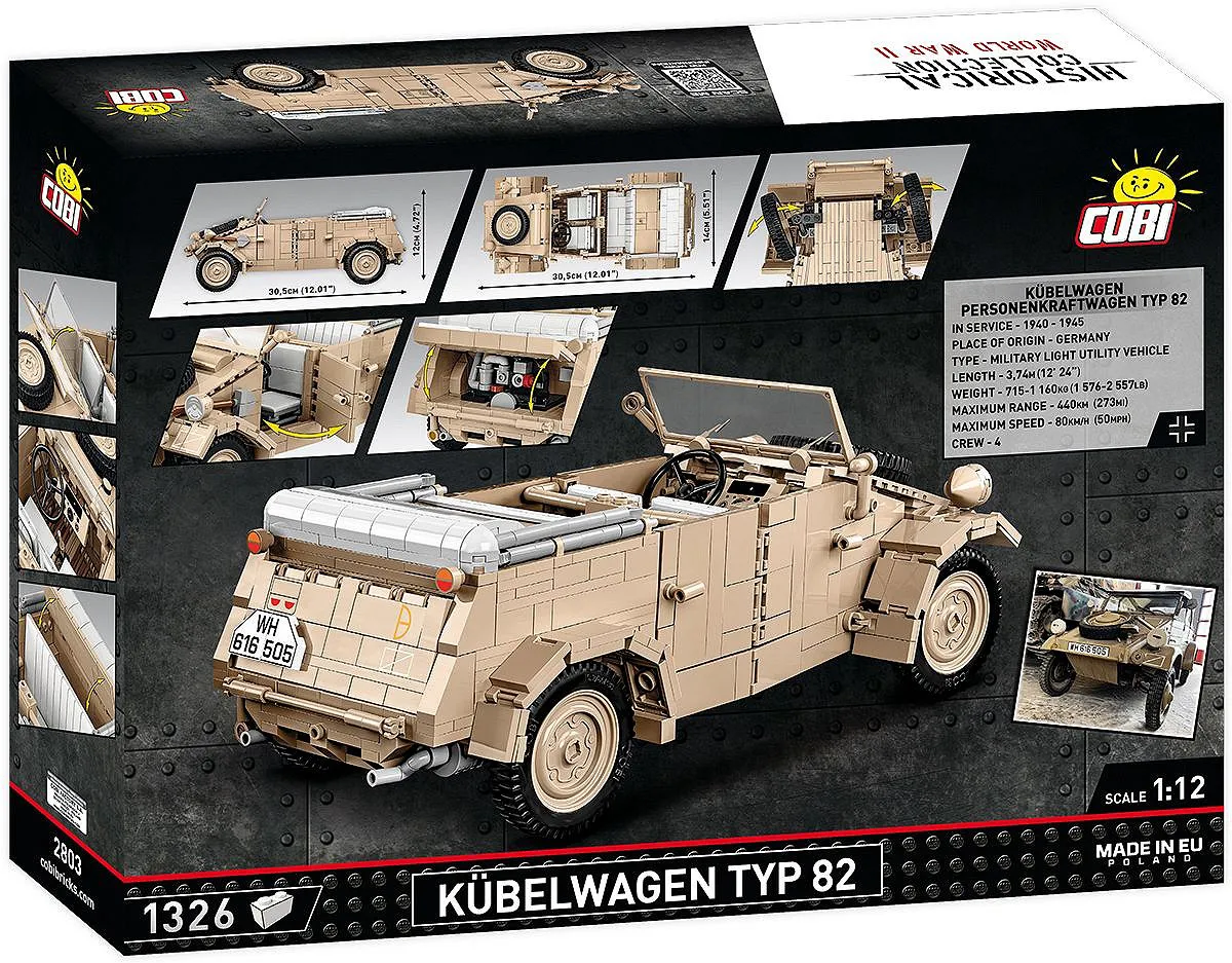 COBI 2803 Kübelwagen Personenkraftwagen Typ 82
