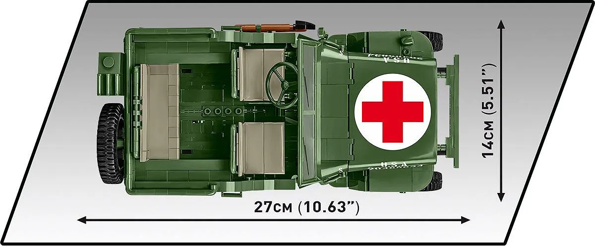 COBI 2806 COBI 2806 Willys MB Medical