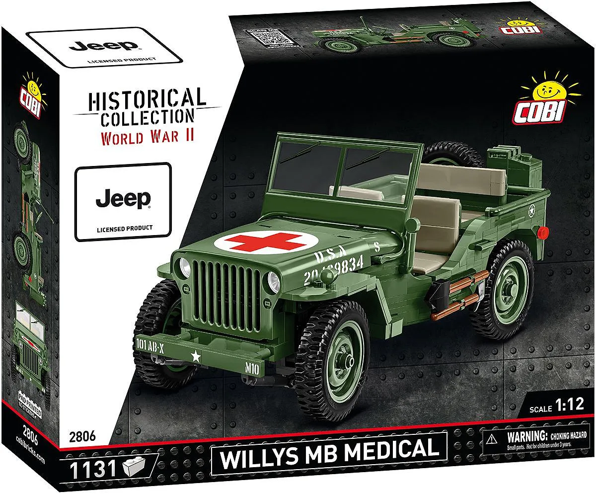 COBI 2806 COBI 2806 Willys MB Medical
