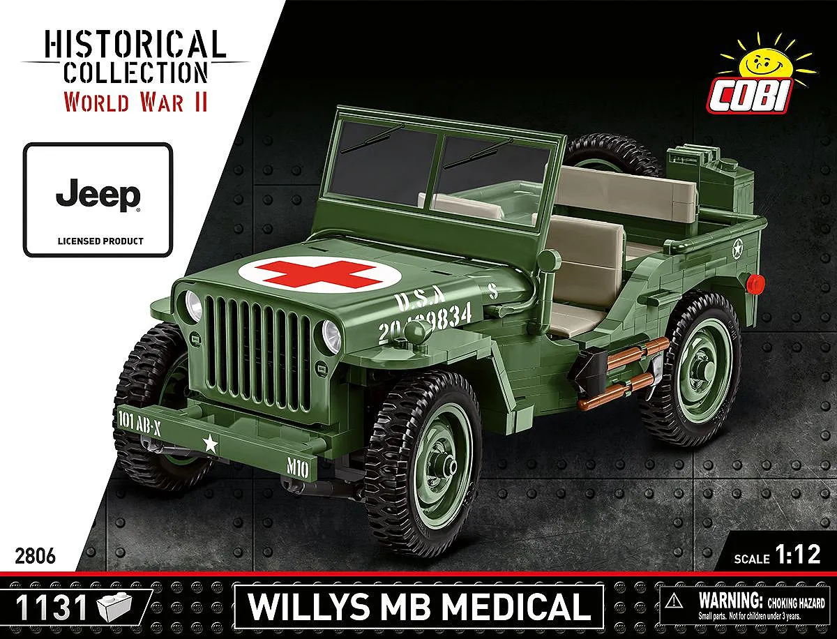 COBI 2806 COBI 2806 Willys MB Medical