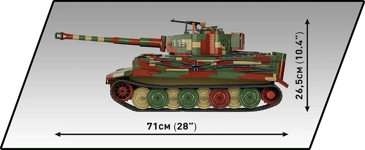 COBI 2807 PzKpfw VI Tiger Ausf. E - Executive Edition