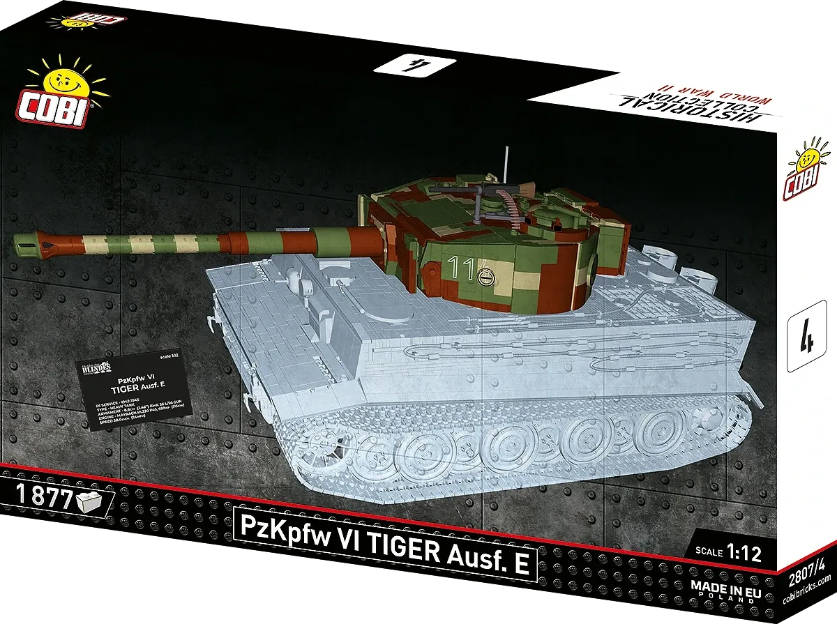 COBI 2807 PzKpfw VI Tiger Ausf. E - Executive Edition
