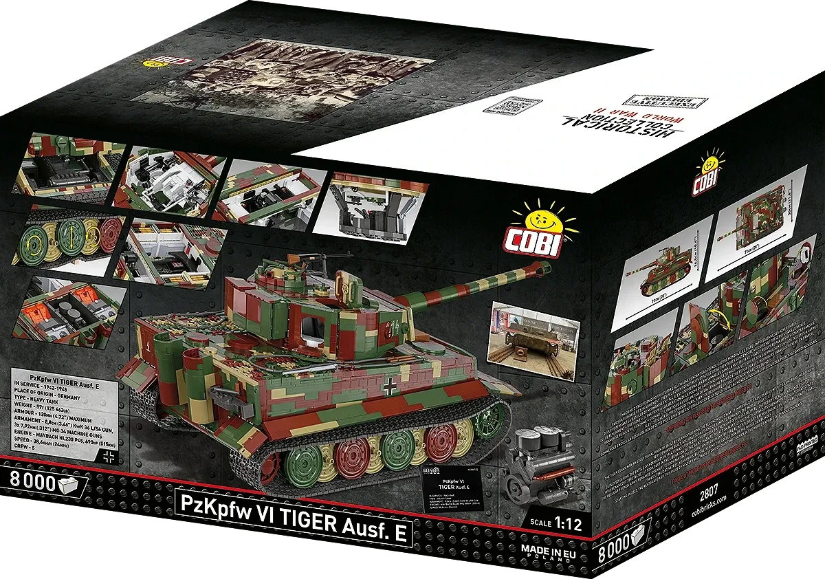 COBI 2807 PzKpfw VI Tiger Ausf. E - Executive Edition