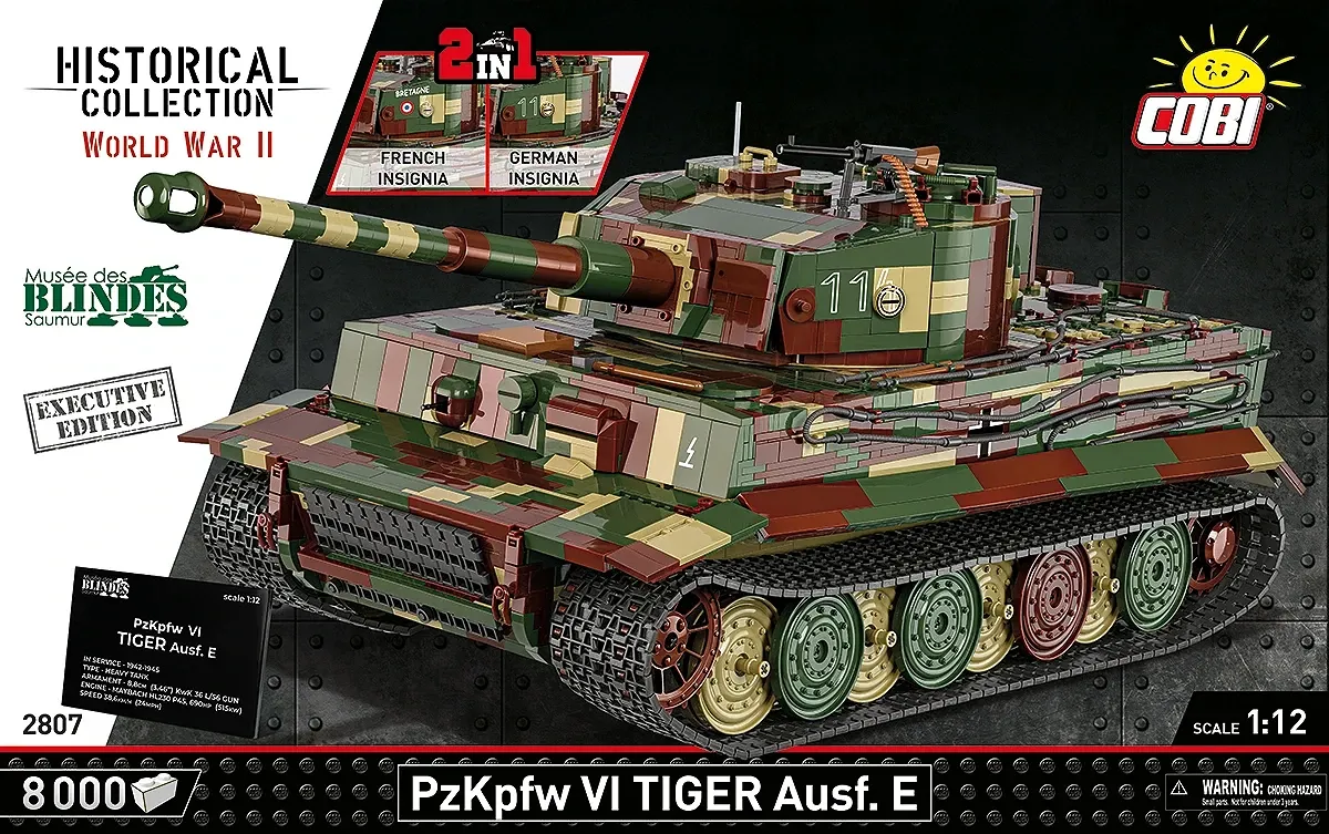 COBI 2807 PzKpfw VI Tiger Ausf. E - Executive Edition