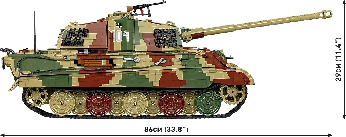 COBI 2808 Tiger II Königstiger