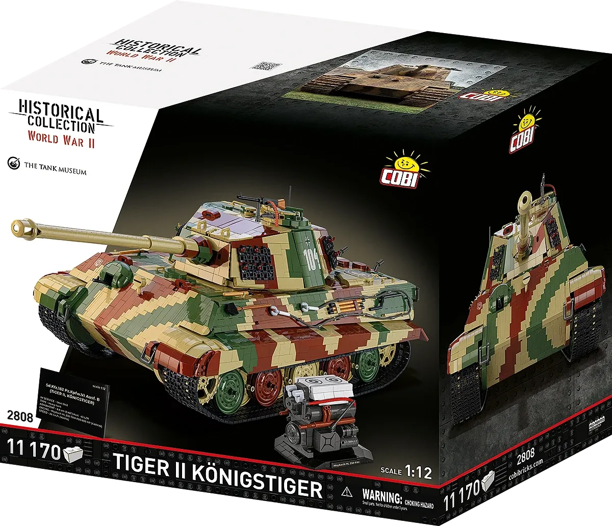 COBI 2808 Tiger II Königstiger