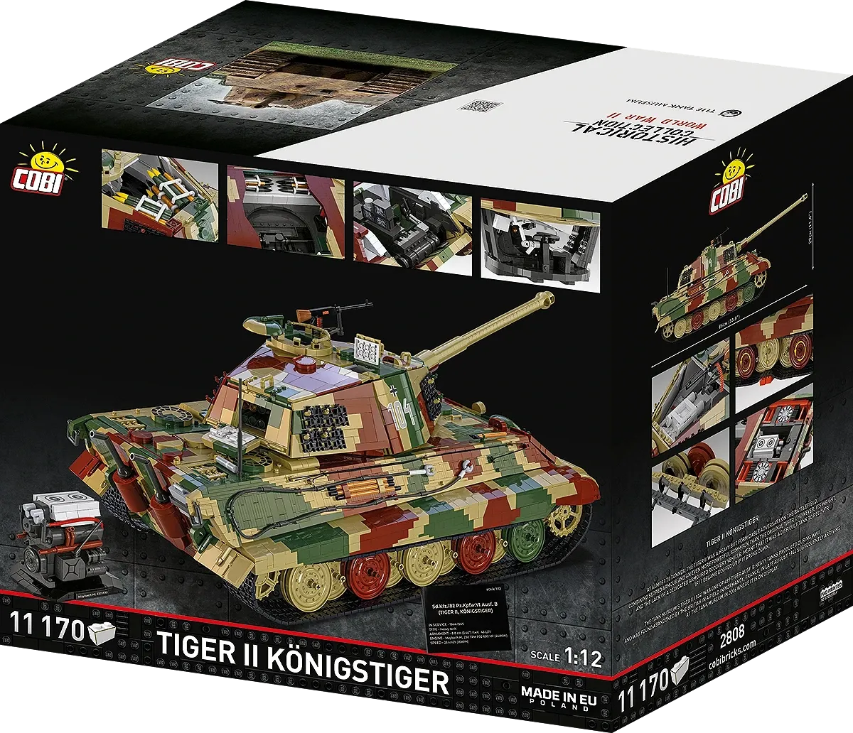 COBI 2808 Tiger II Königstiger