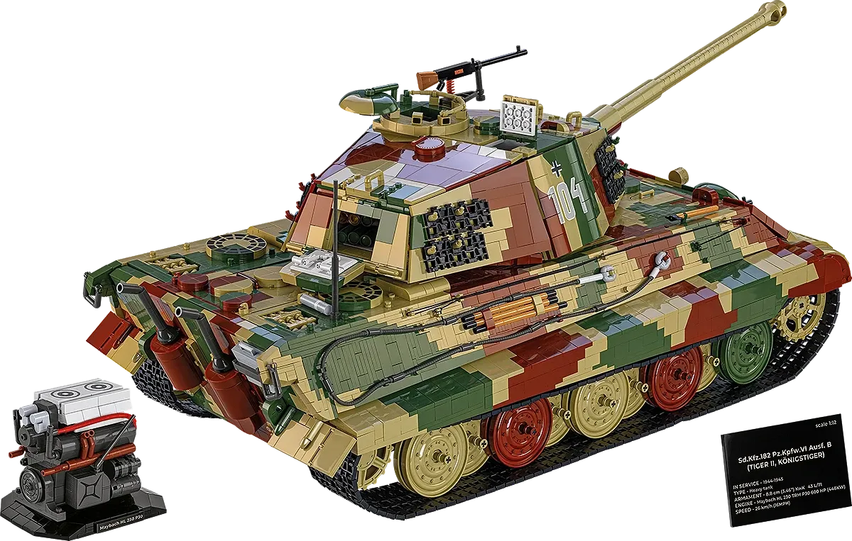 COBI 2808 Tiger II Königstiger