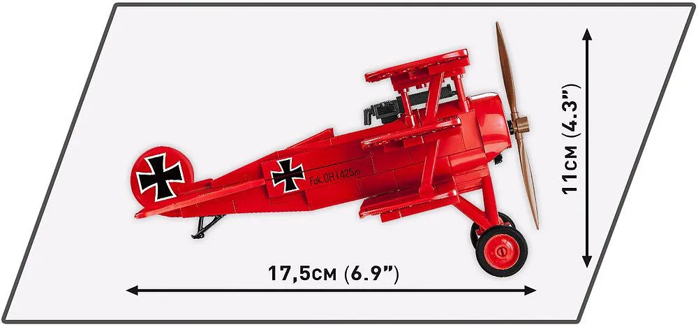 COBI 2985 Fokker Dr.1 Red Baron - Limited Edition