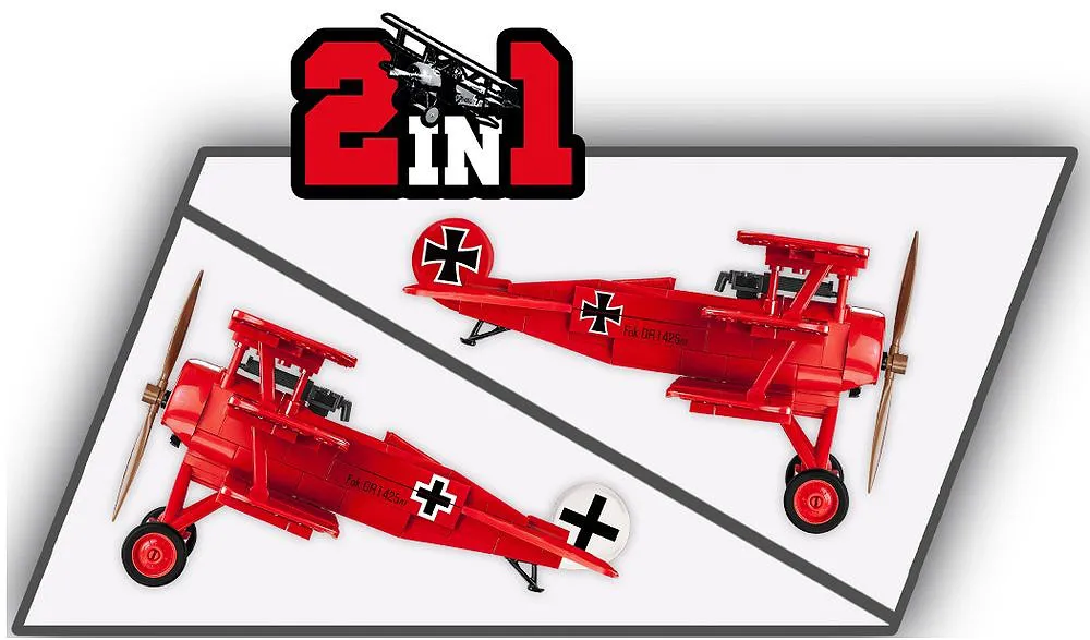 COBI 2985 Fokker Dr.1 Red Baron - Limited Edition