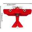 COBI 2986 Fokker Dr.1 Red Baron