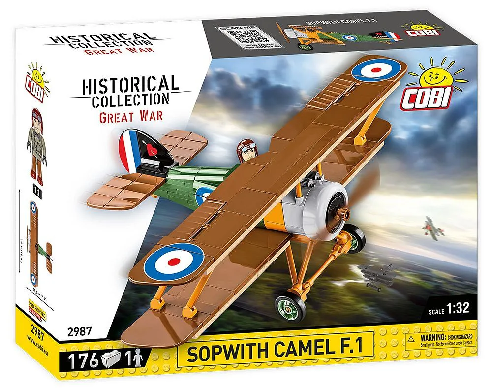 COBI 2987 Sopwith Camel F.1