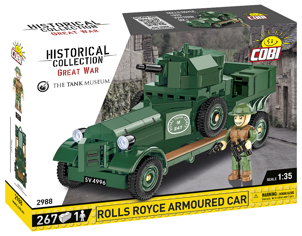 COBI 2988 Rolls-Royce Armoured Car 1920 Pattern Mk I