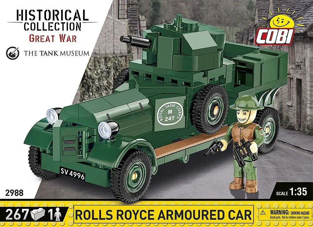 COBI 2988 Rolls-Royce Armoured Car 1920 Pattern Mk I