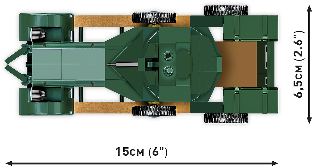 COBI 2988 Rolls-Royce Armoured Car 1920 Pattern Mk I