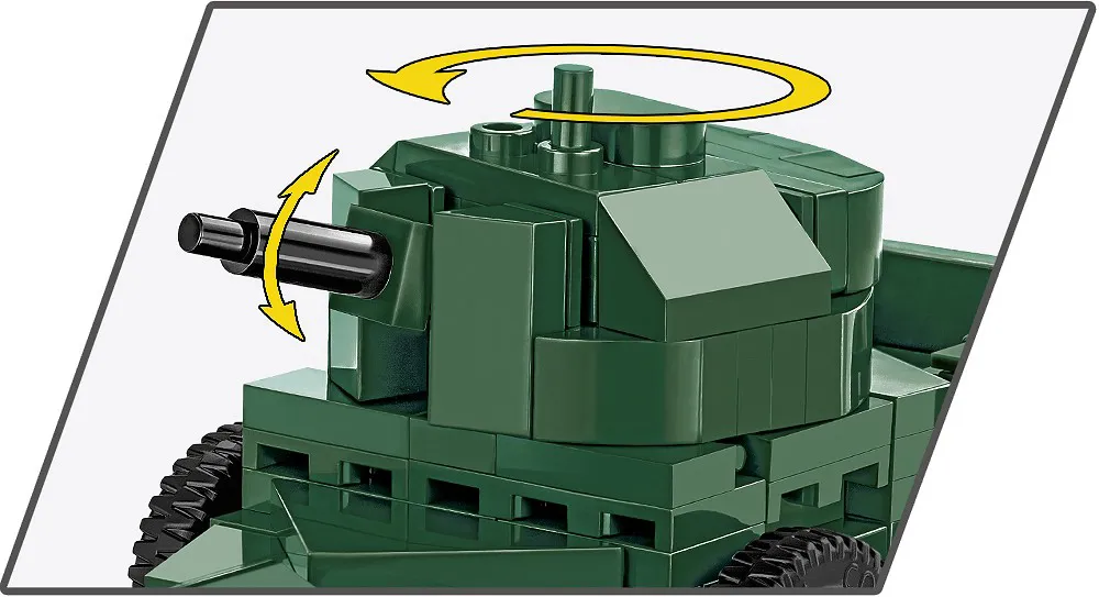 COBI 2988 Rolls-Royce Armoured Car 1920 Pattern Mk I
