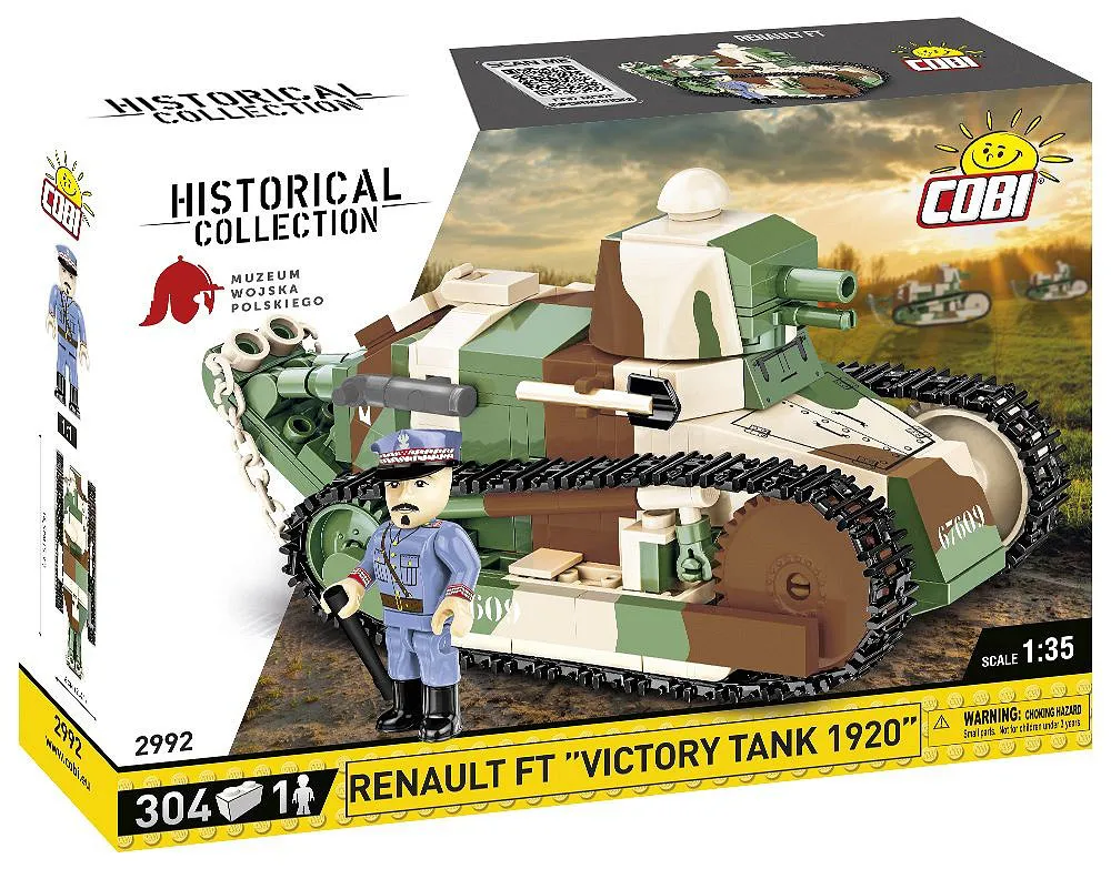 COBI 2992 Renault FT "Victory Tank 1920